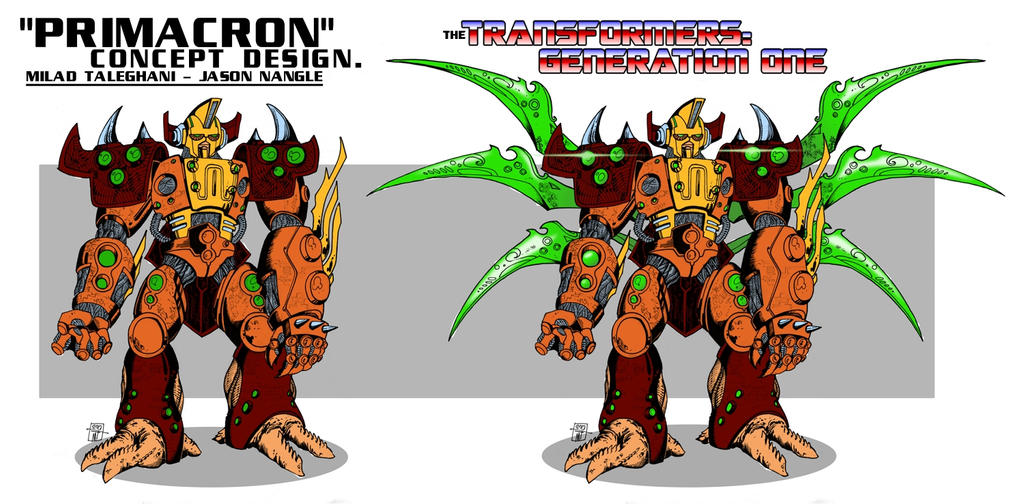 Transformers G1 - Primacron's Quintesson Shell