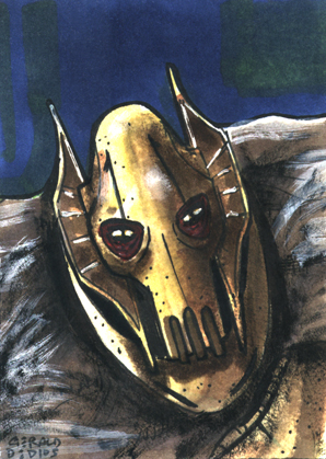 General Grievous sketch card