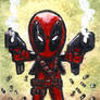 Deadpool Chibi sketch card