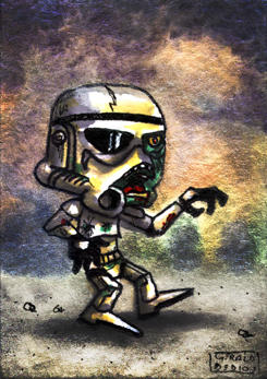 DEATH TROOPER sketch card