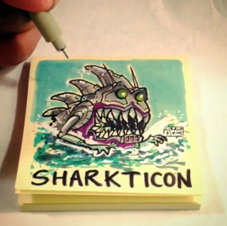 SHARKTICON by geralddedios