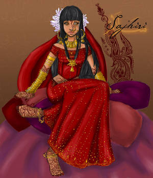 Sajhiri- Arabic princess