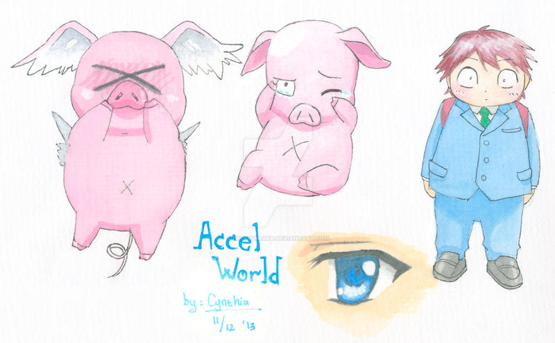 Accel World (Fanarts?) by hikarumiaka on DeviantArt