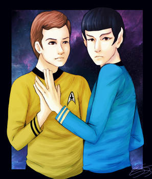 Spirk - Spock+Kirk