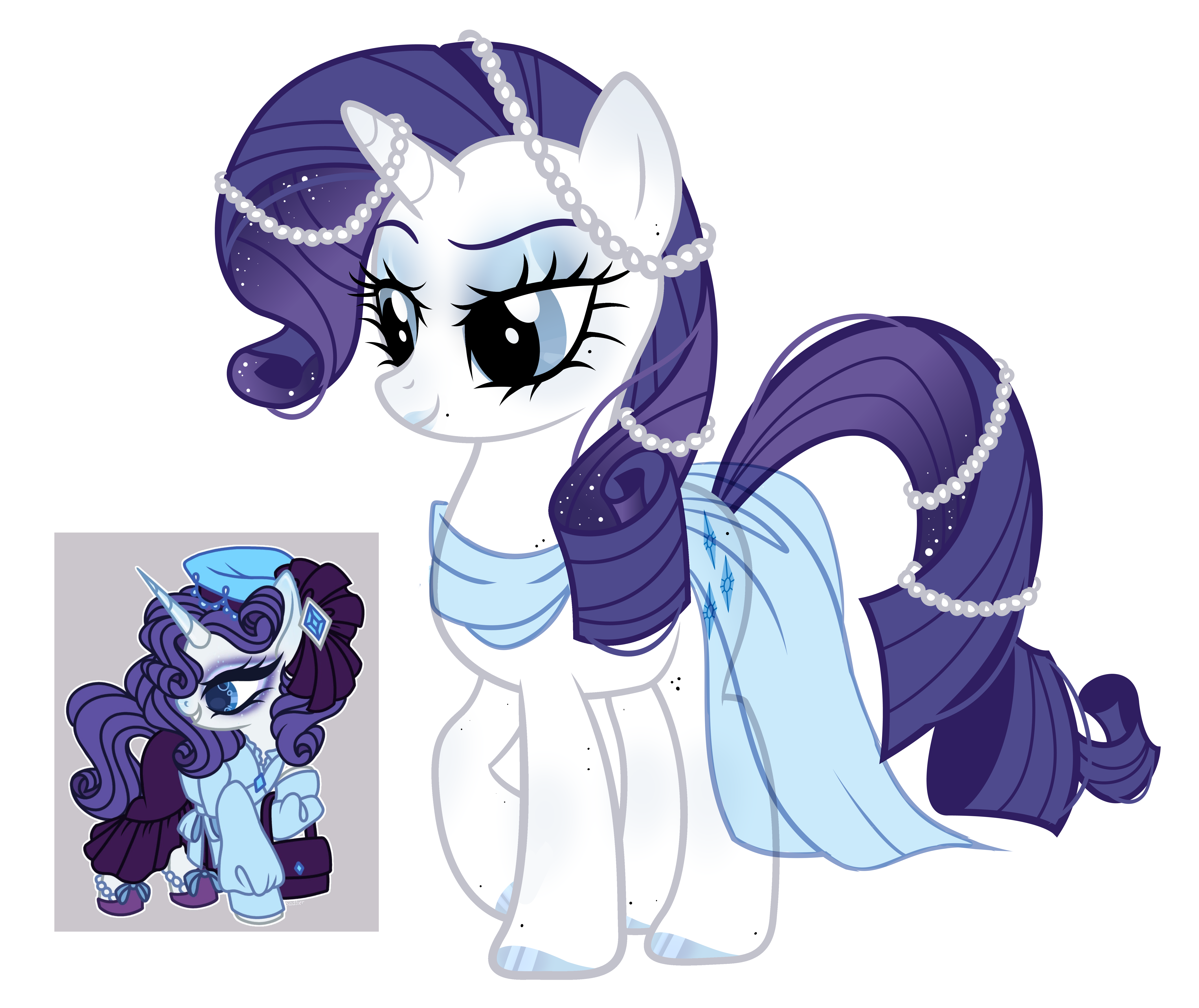 Wonder Rarity Deviantart rarity redesign by JustSadLuna on DeviantArt
