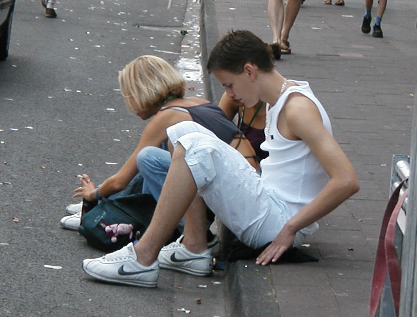 Sidewalk Sit-In