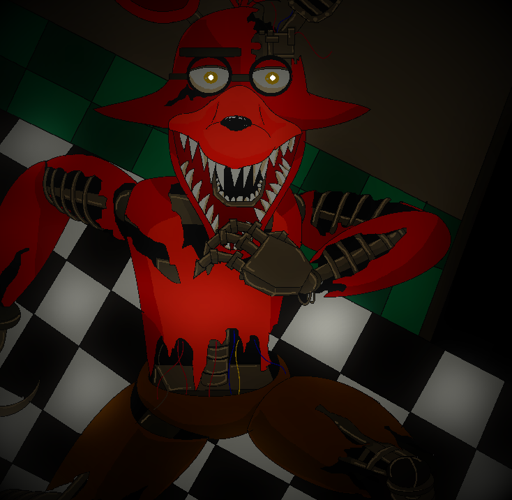 Withered Foxy by thatboyoSFM on DeviantArt