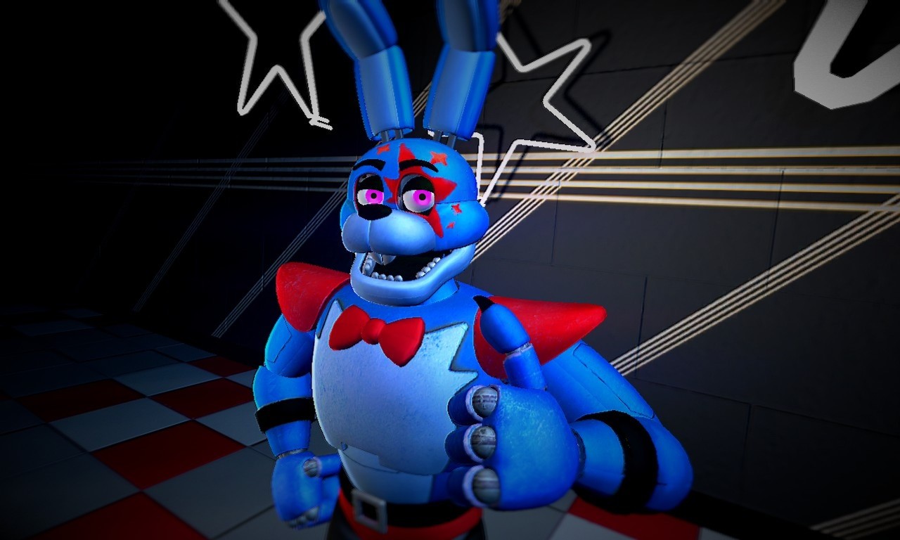 Glamrock Bonnie Portrait by TheNamesEllen on Newgrounds