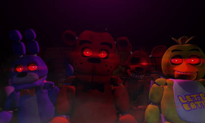 Five Nights at Freddy's 2 Foxy Jumpscare - 10 Min Loop (green screen) 