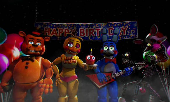 Happy 9 Year Anniversary Five Nights at Freddy's 2 by Legofnafboy2000 on  DeviantArt