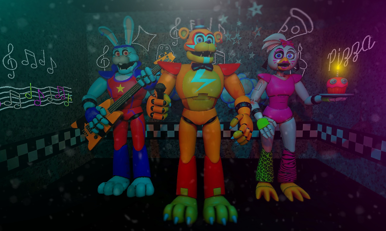 Fnaf SB Intro Remake by officiallydumbb on DeviantArt in 2023