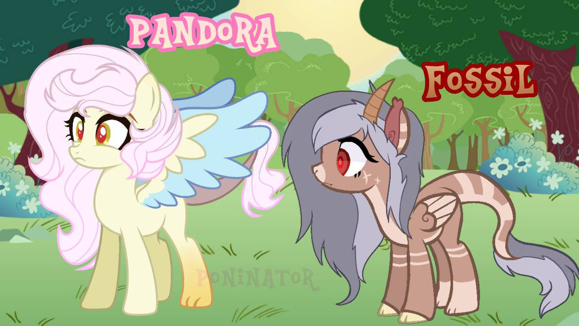 MLP next gen: Fluttershy and Discord's daughters by poninator on DeviantArt