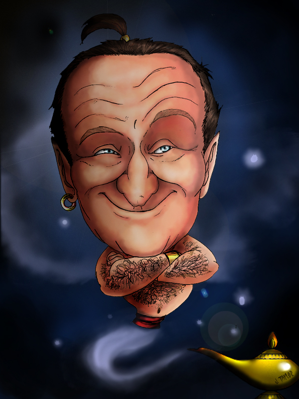 Robin Williams Charicture by ElementJax