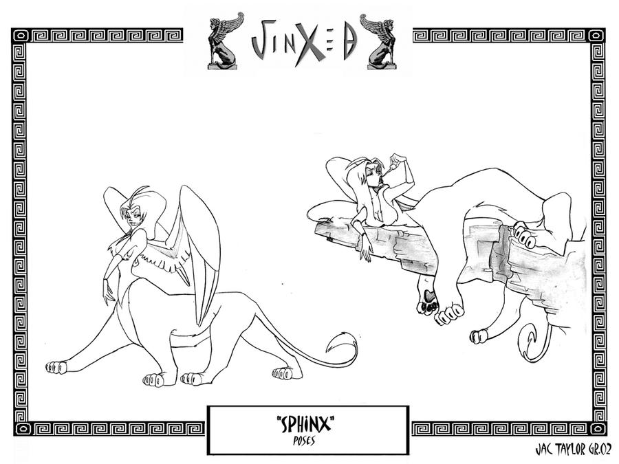 JINXED- Sphin poses04