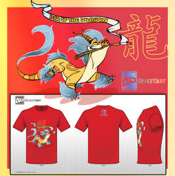 Cute Monsters T-shirt Year of the Dragon