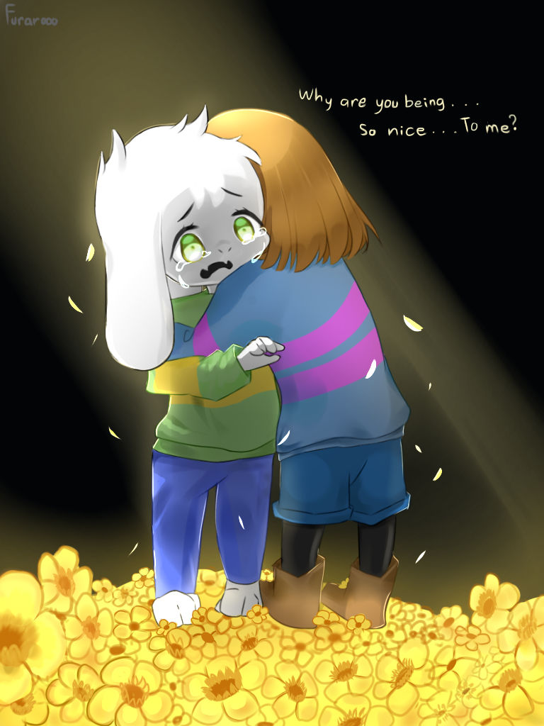 Undertale Asriel And Frisk Fanart By Furarooo On Deviantart Undertale Asriel And Frisk Fanart By Furarooo On Deviantart