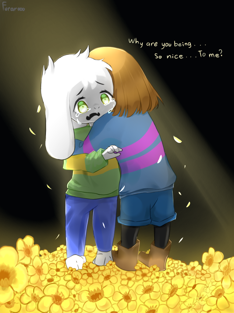 Undertale Asriel And Frisk Fanart By Furarooo On Deviantart Undertale Asriel And Frisk Fanart By Furarooo On Deviantart