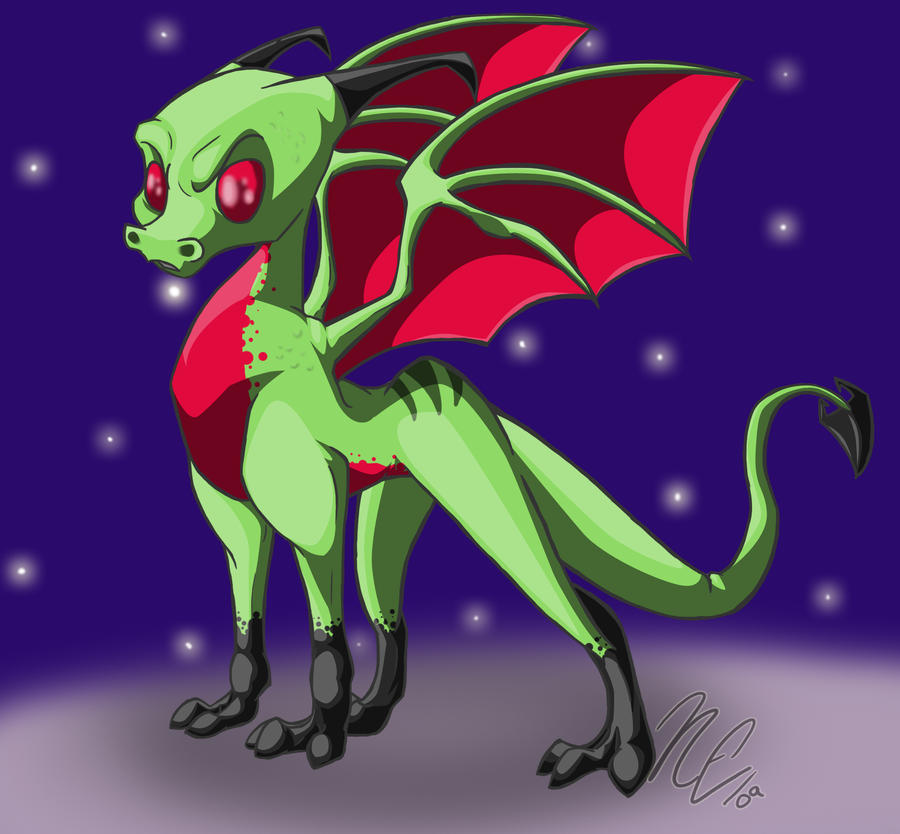 Invader Zim- Dragon Style