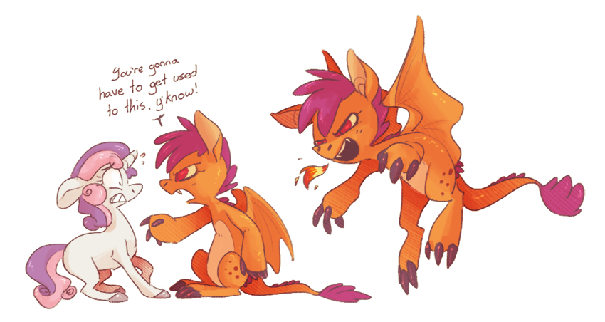 Scootaloo Dragon