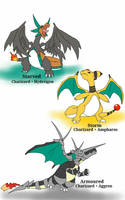 Charizard variants 