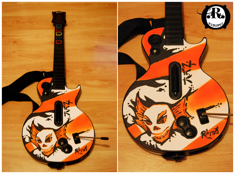 Guitar Hero : Custom Faceplate