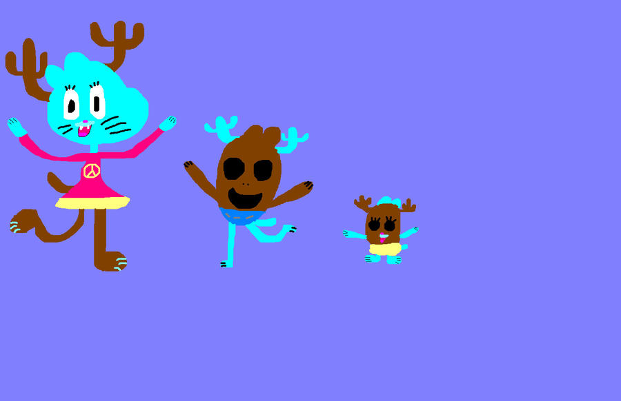 Gumball And Penny s Kids By Tails987 On DeviantArt gumball-and-penny-s-kids-by-tails987-on-deviantart