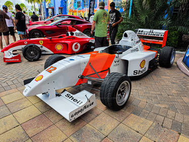 Pair of Street Legal Formula Mazda F1 Racecars