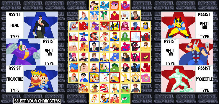 Marvel vs. Capcom 4 Roster by TheAnvilDEV on DeviantArt