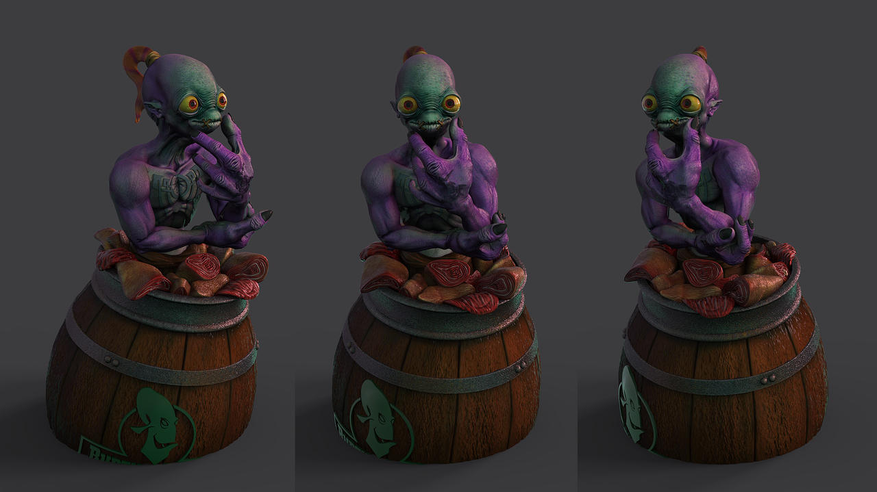 Oddworld Abe s Oddysee Front Views By HitoriHime On DeviantArt oddworld-abe-s-oddysee-front-views-by-hitorihime-on-deviantart