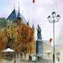 Watercolour from Torun