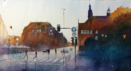 Mickiewicza Street by sanderus