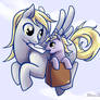 Derpy Hooves and Dinky