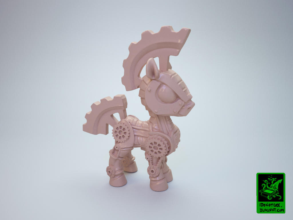 Mlp Clockwork Clockwork pony for Impact Miniatures by juanmimagine on DeviantArt