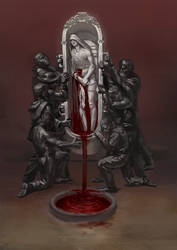 Blood fountain for Blasphemous by juanmimagine