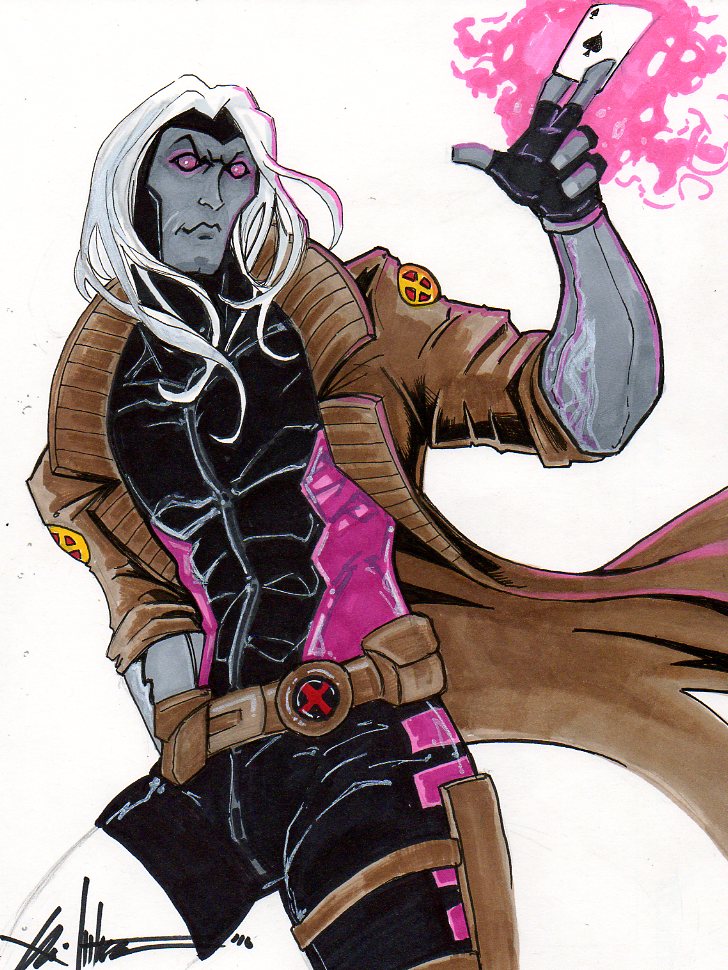 Gambit : Horseman Death by Electricalivia on DeviantArt