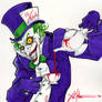 Joker as the Mad Hatter