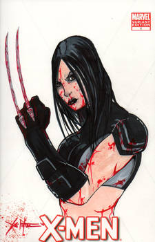 X-23 sketch cover