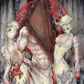 Pyramid Head and Nurses Silent Hill