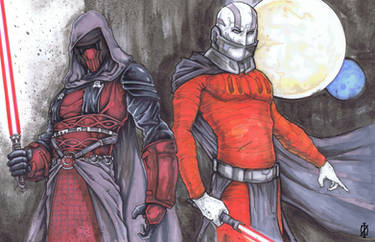 Darth Revan Darth Malak Star Wars KOTOR