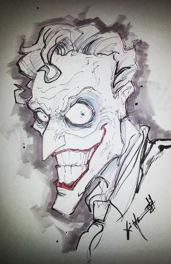 Creepy Joker by ChrisOzFulton on DeviantArt