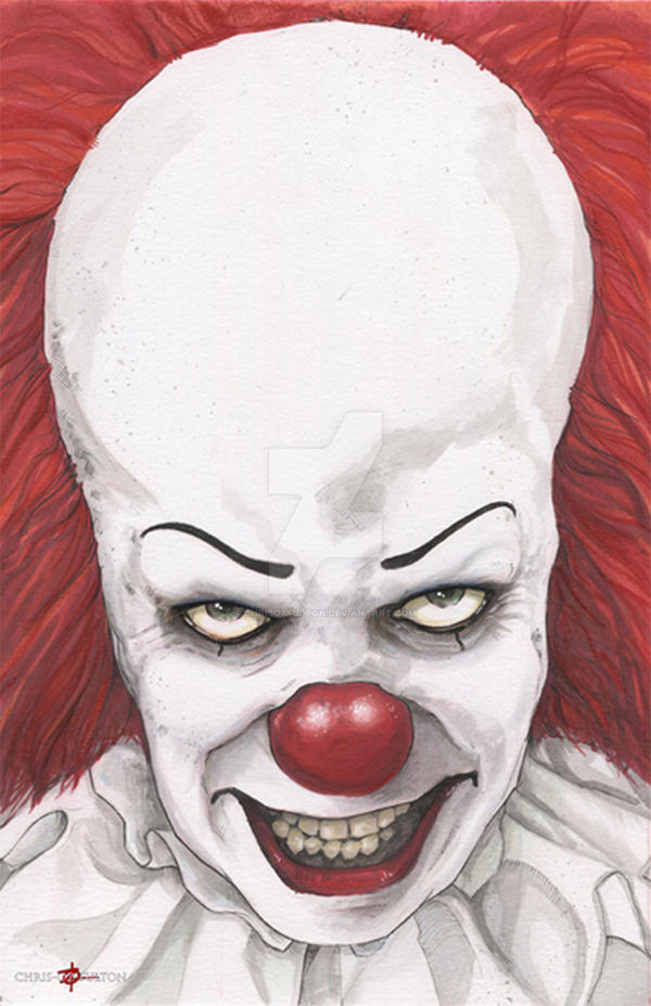 IT Pennywise color pencil drawing by milyzhang97 on DeviantArt