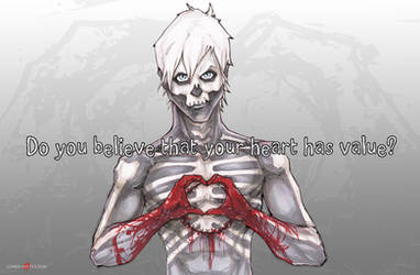 Hobo Heart Madame Macabre Heart Has Value by ChrisOzFulton