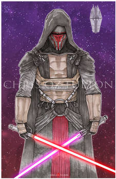 Star Wars Darth Revan KOTOR Art