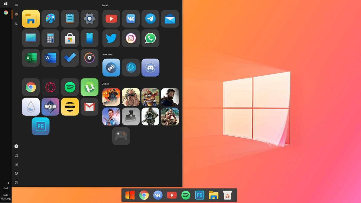 Windows Dark Theme by EvpatKa on DeviantArt