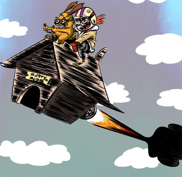 Flying Rabbit Deviantart Flying by fmhansen on DeviantArt