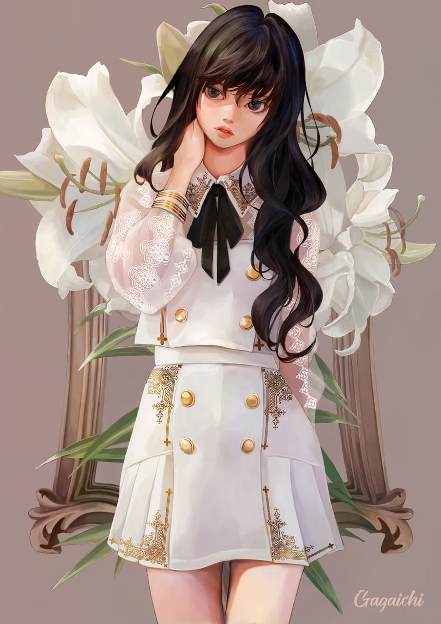 Flower Girl By Yoshikolol On Deviantart Flower Girl By Yoshikolol On Deviantart
