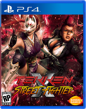 Tekken X Street Fighter - PS4 box art