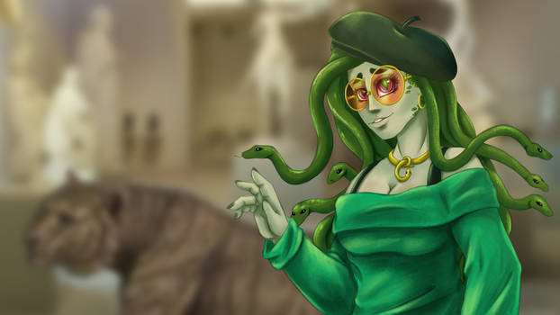 Gorgon in the Gallery