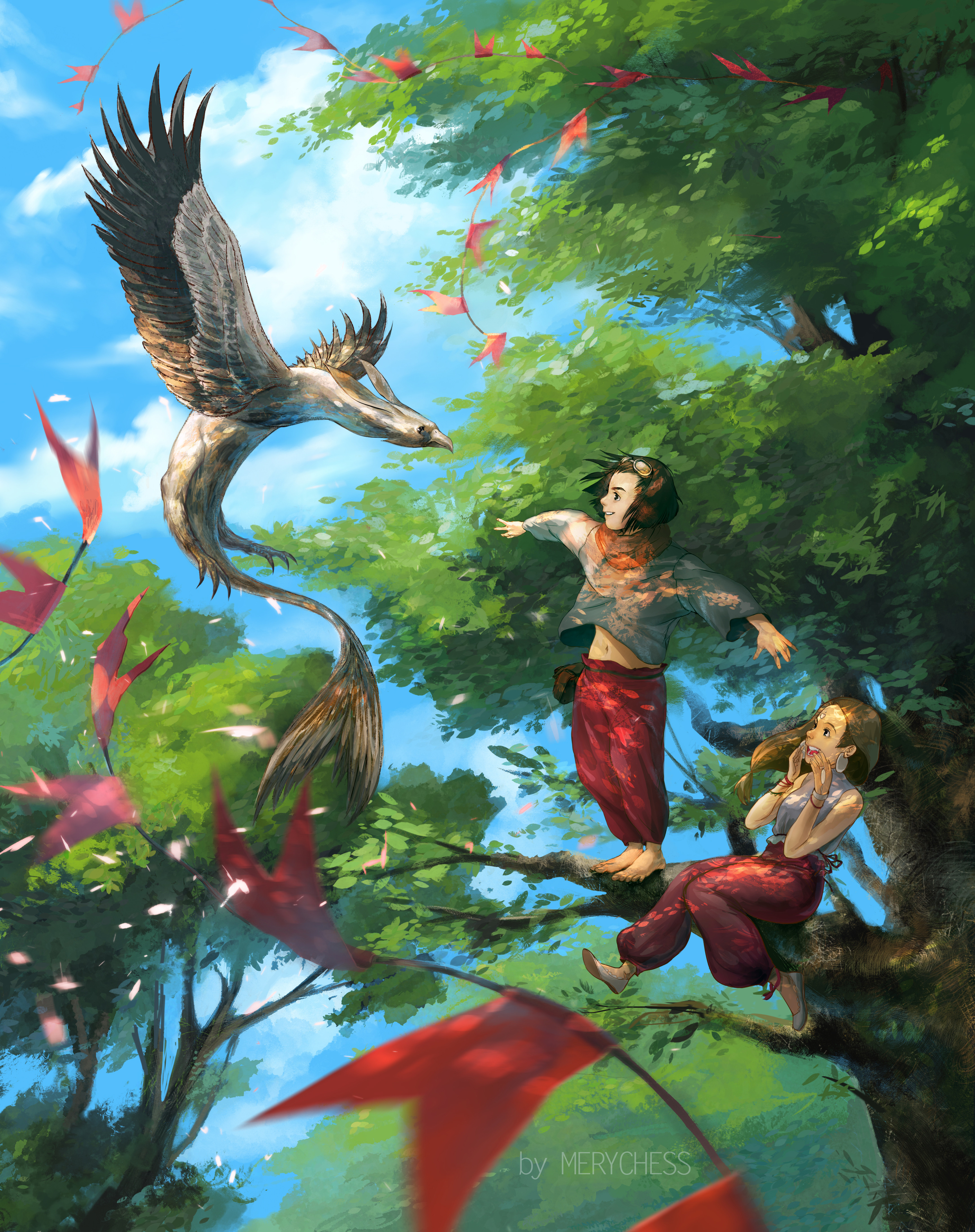 You and I, we are free