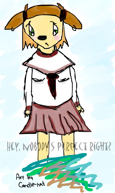 Nobody's Perfect by candle-hat on DeviantArt
